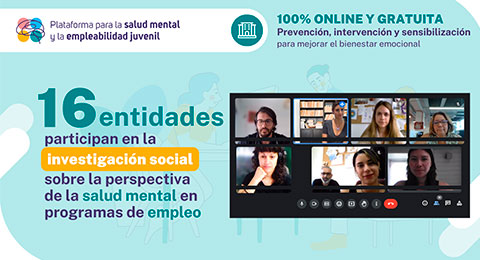 Presentan una plataforma para cuidar la salud mental de jóvenes desempleados y en situaciones precarias